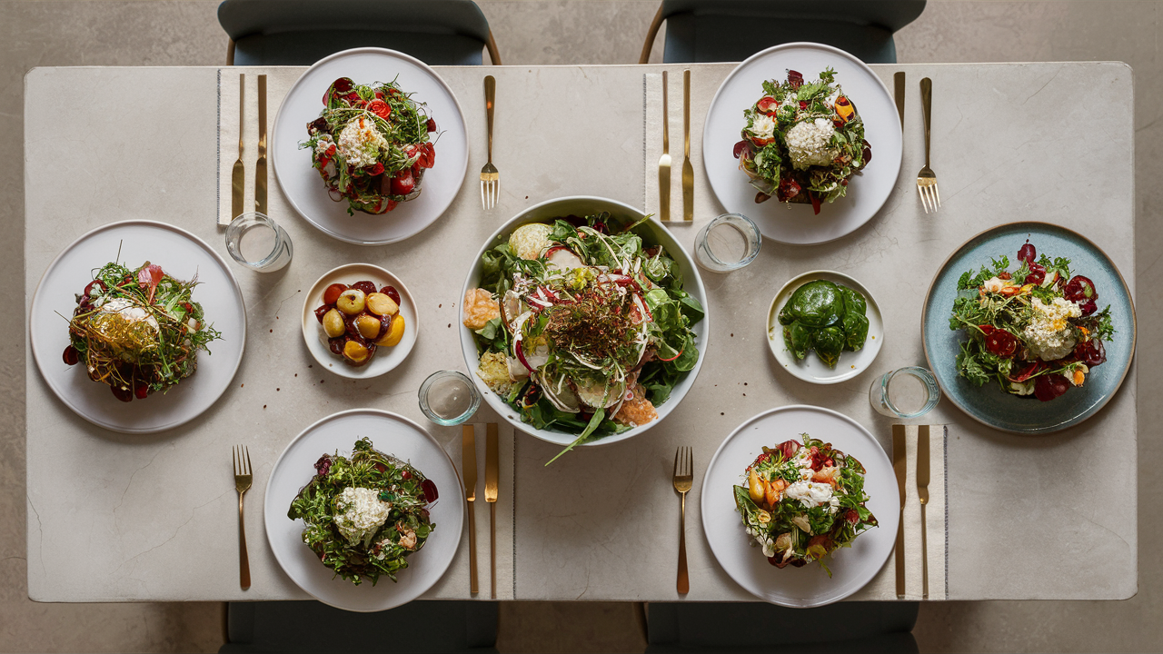 Ensaladas originales para sorprender a tus invitados