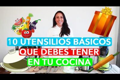 Los 10 utensilios que no pueden faltar en tu cocina