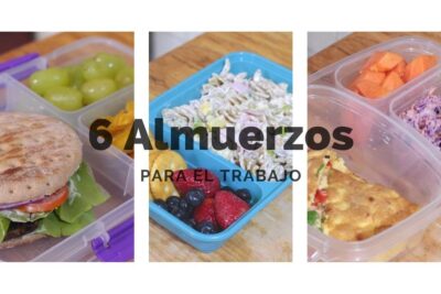 Recetas rápidas y saludables para llevar al trabajo